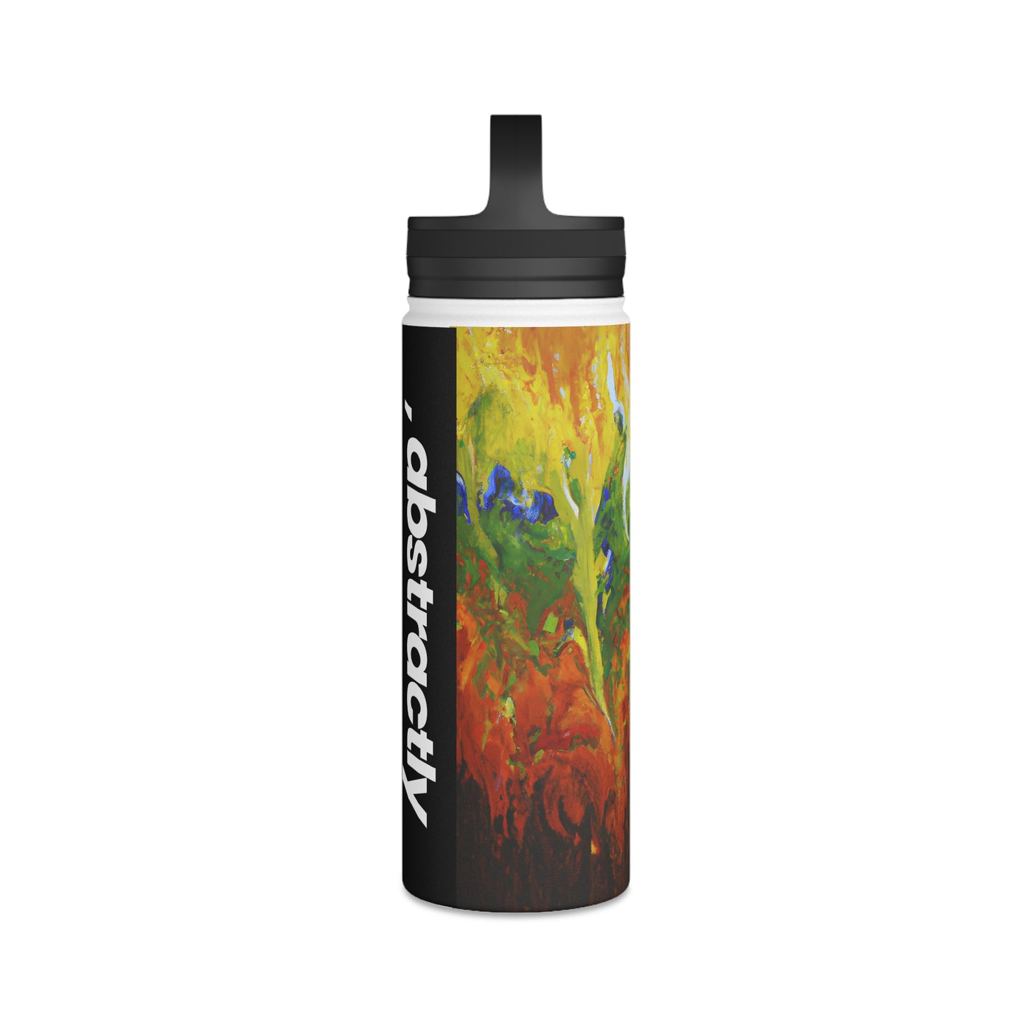 Frigivenium Crystal - Chemistry, Abstractly - Stainless Steel Water Bottle