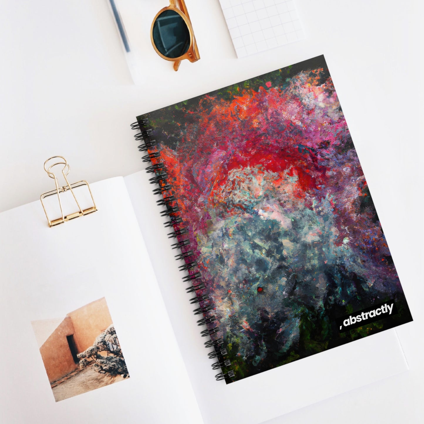 Luminion Crystalloid - Chemistry, Abstractly - Spiral Notebook