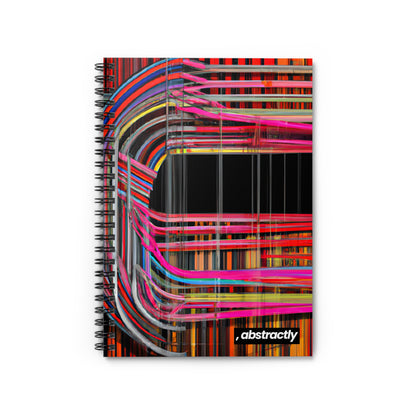 Harold Richards - Electromagnetic Force, Abstractly - Spiral Notebook