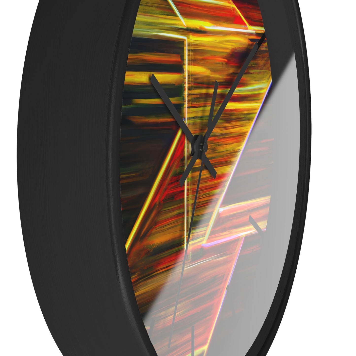 Margaret Hessler - Electromagnetic Force, Abstractly - Wall Clock