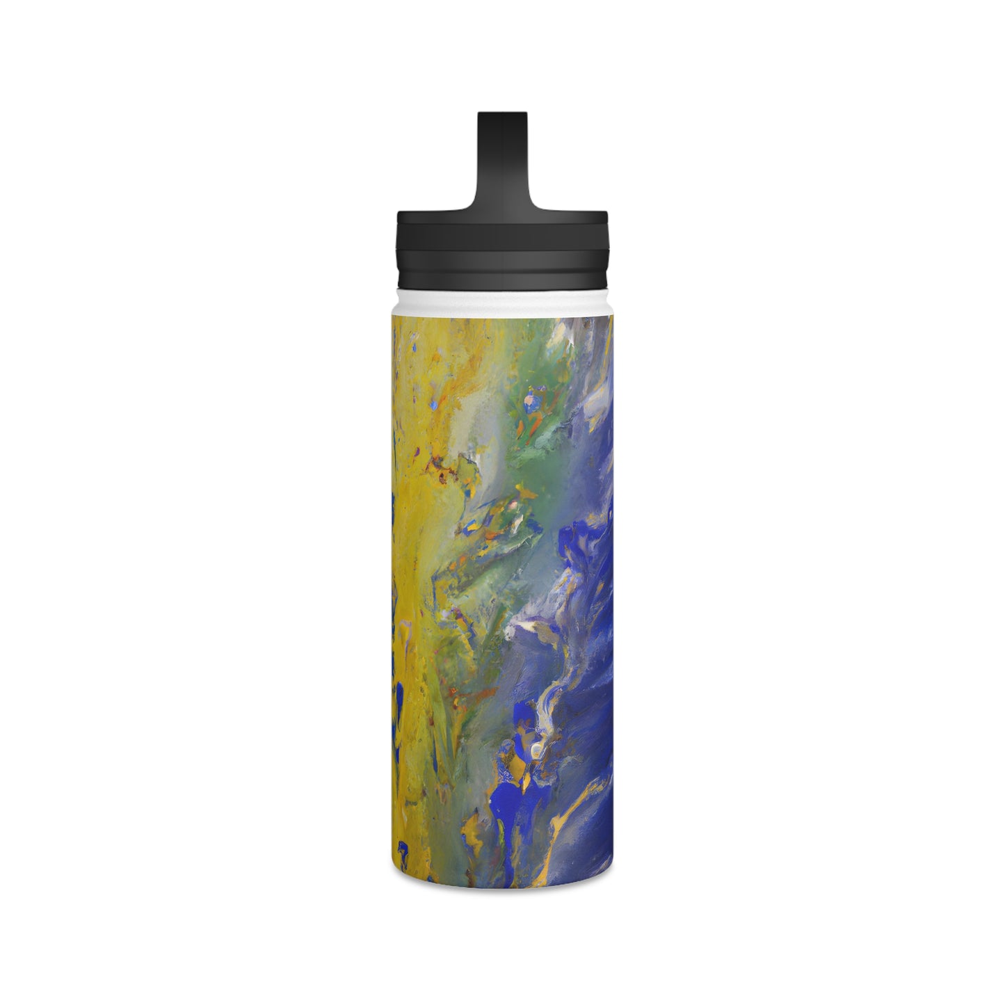 Lavoisier's Luminance - Chemistry, Abstractly - Stainless Steel Water Bottle