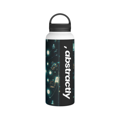 Pinnacle Assurance - Debit, Abstractly - Stainless Steel Water Bottle