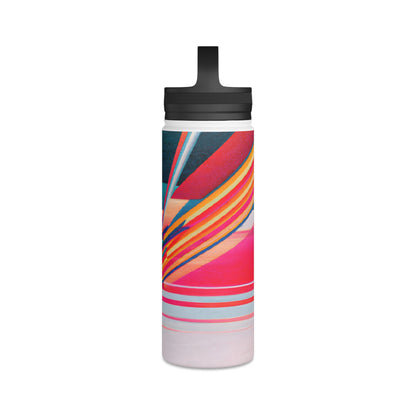 Elizabeth Perkins - Electric Force, Abstractly - Stainless Steel Water Bottle