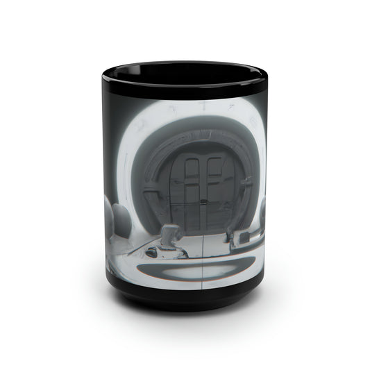 Spectrum Integrity - Asset, Abstractly - Black Ceramic Mug 15oz