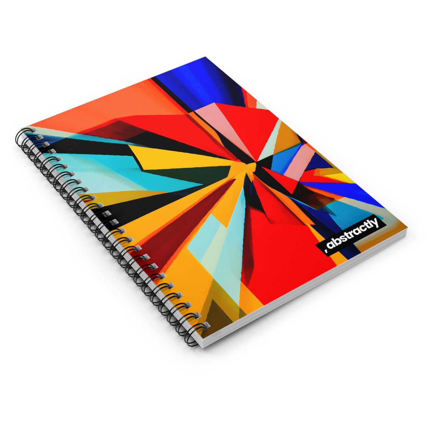 Oliver Lancaster - Electric Force, Abstractly - Spiral Notebook