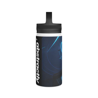 Vanguard Intellect - Debit, Abstractly - Stainless Steel Water Bottle