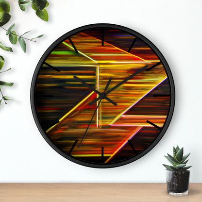 Margaret Hessler - Electromagnetic Force, Abstractly - Wall Clock