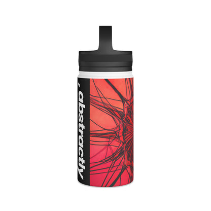 Elizabeth Rutherford - Magnetic Force, Abstractly - Stainless Steel Water Bottle