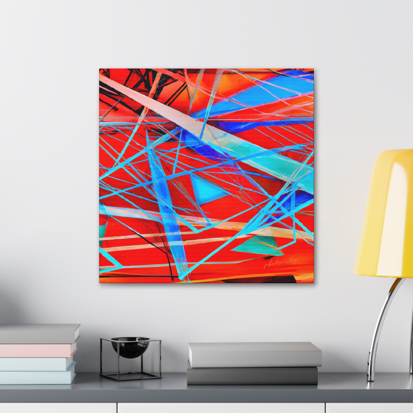 Darlene Roessler - Electric Force, Abstractly - Canvas