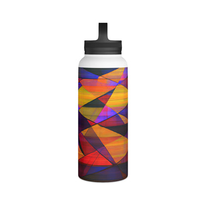 Eloise Franklin - Gravity Force, Abstractly - Stainless Steel Water Bottle