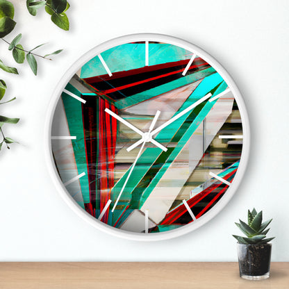 Bonnie Rosenbaum - Electric Force, Abstractly - Wall Clock