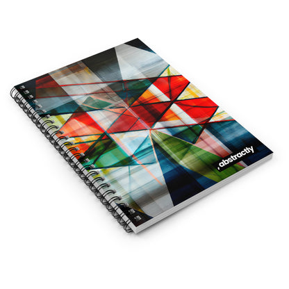 Lillian Czerny - Friction Force, Abstractly - Spiral Notebook