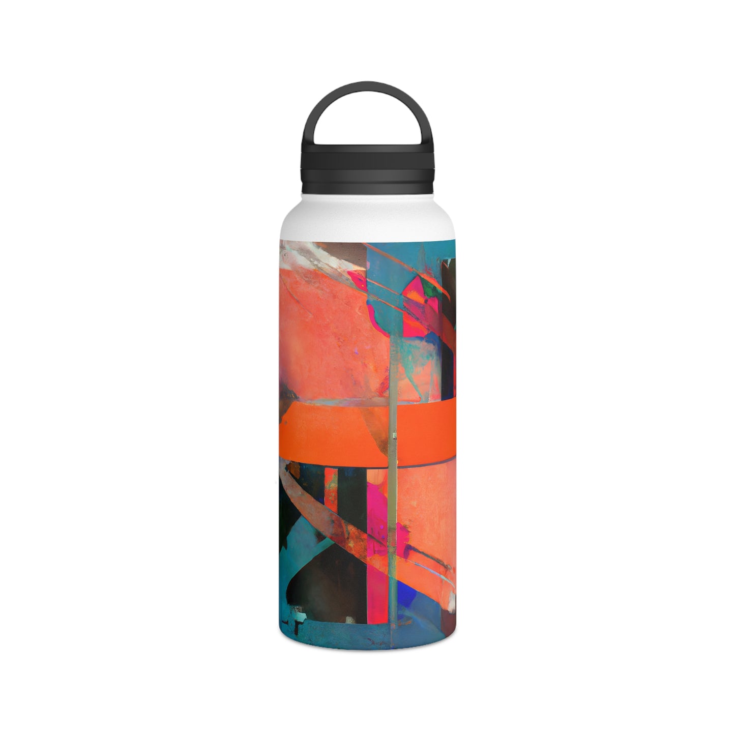 Ariana Sanders - Tension Force, Abstractly - Stainless Steel Water Bottle