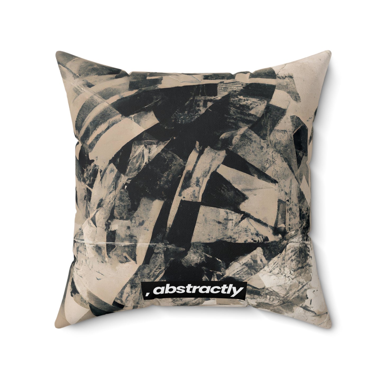 Andrea Sterling - Gravity Force, Abstractly - Faux Suede Throw Pillow