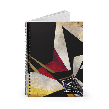 Duncan LeGrande - Tension Force, Abstractly - Spiral Notebook