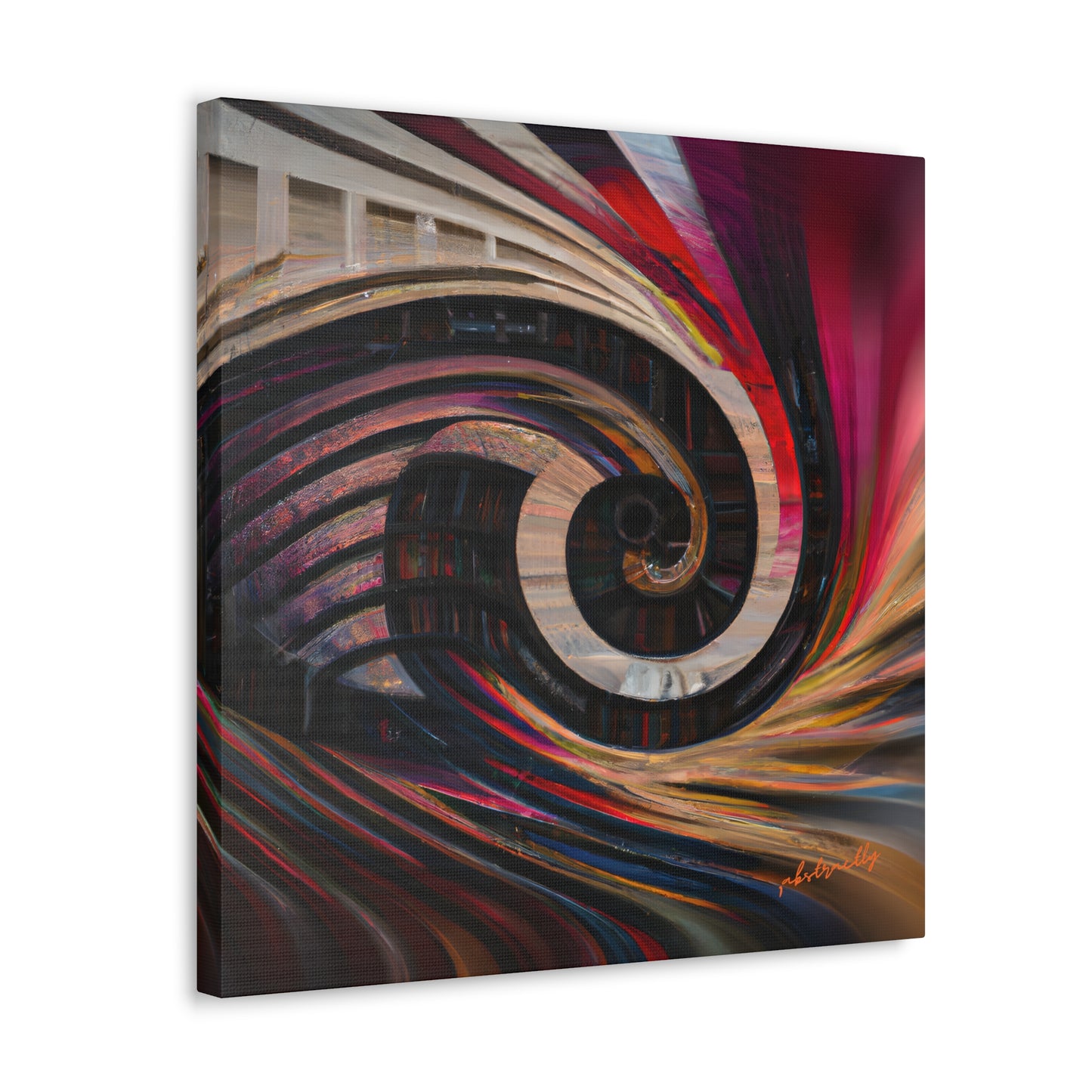 George Strickland - Gravity Force, Abstractly - Canvas