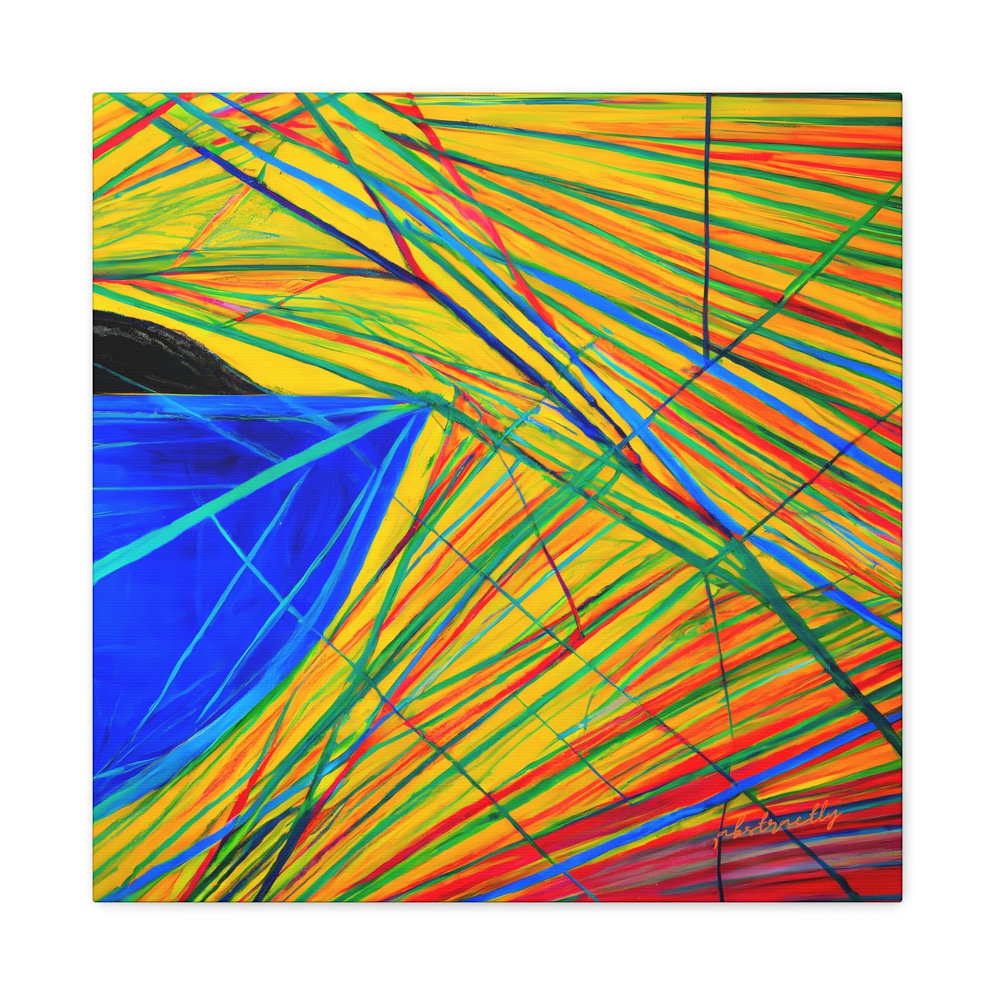 Gerald Michelson - Electric Force, Abstractly - Canvas