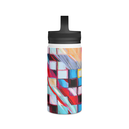 Theodore Bishop - Friction Force, Abstractly - Stainless Steel Water Bottle