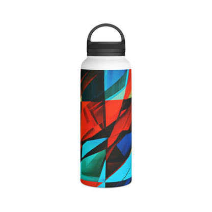 Helen Brandt - Electric Force, Abstractly - Stainless Steel Water Bottle