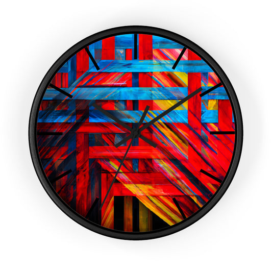 Maria Steinberg - Gravity Force, Abstractly - Wall Clock