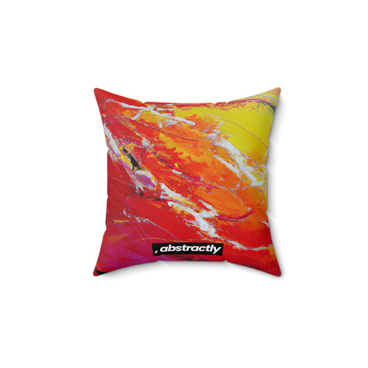 Galaxium Burst - Helium, Abstractly - Faux Suede Throw Pillow