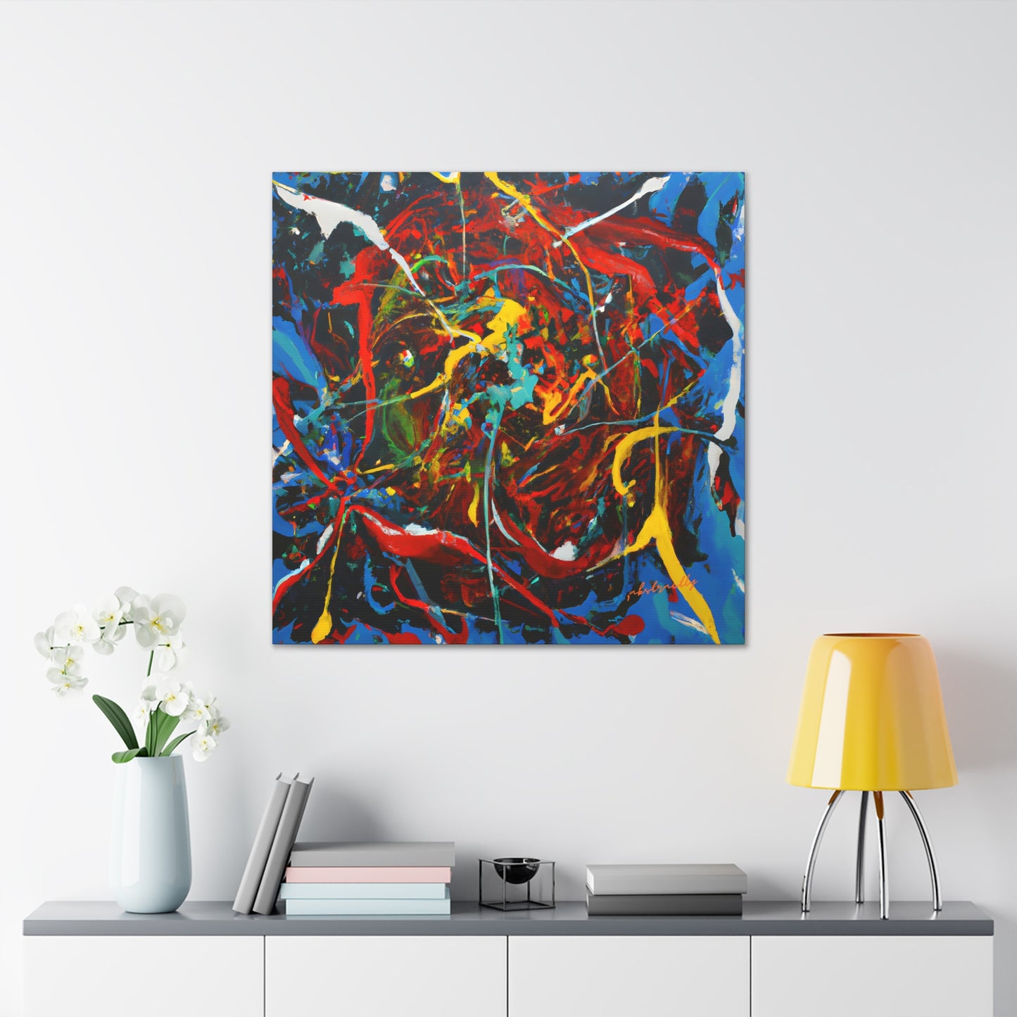 Galactic Ironium - Chemistry, Abstractly - Canvas