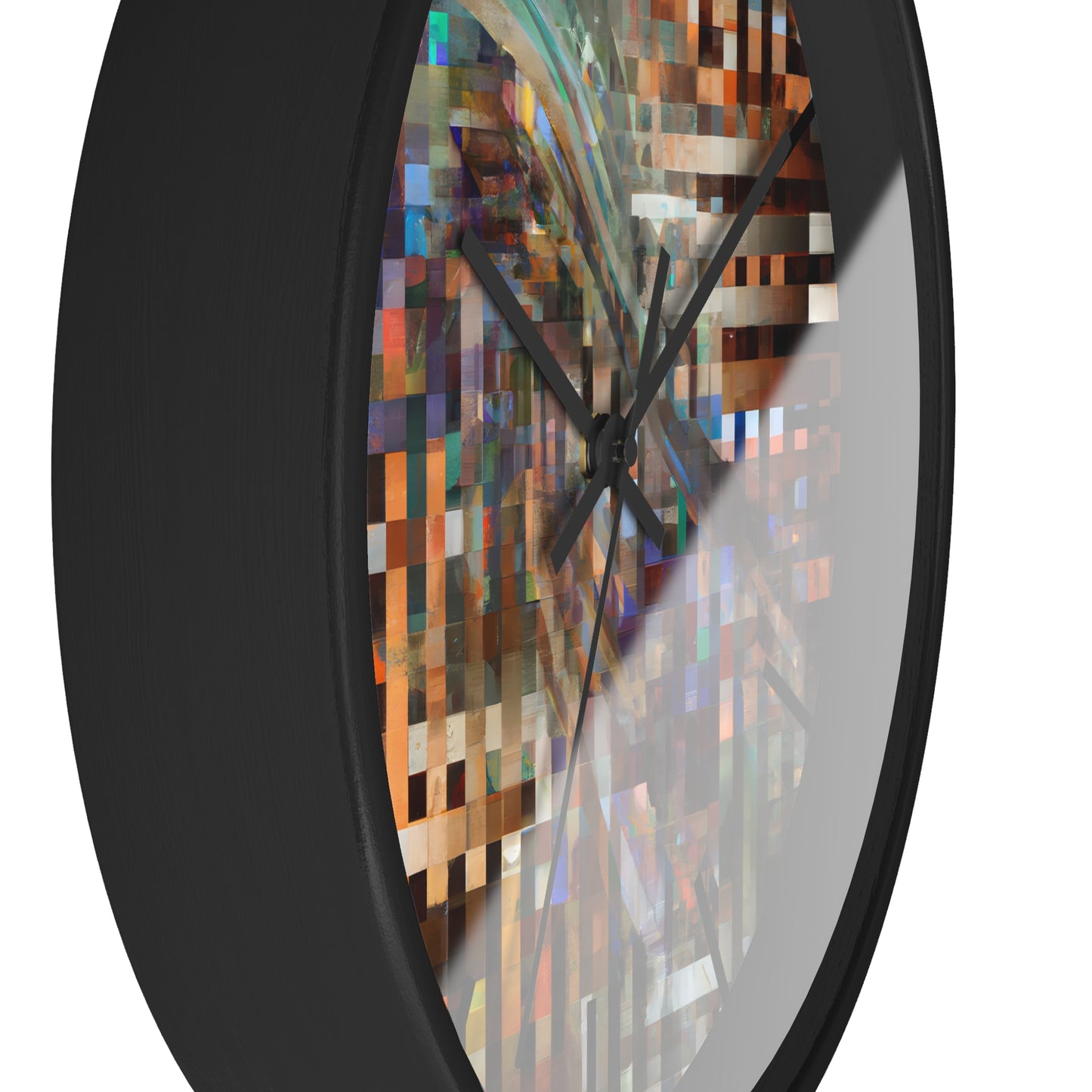 Nina Bernstein - Tension Force, Abstractly - Wall Clock