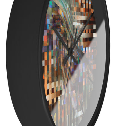 Nina Bernstein - Tension Force, Abstractly - Wall Clock