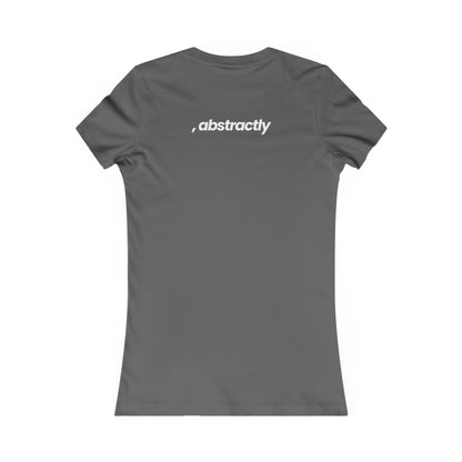 Spectral Bismuth Oxide - Chemistry, Abstractly - Ladies' Cut Tee