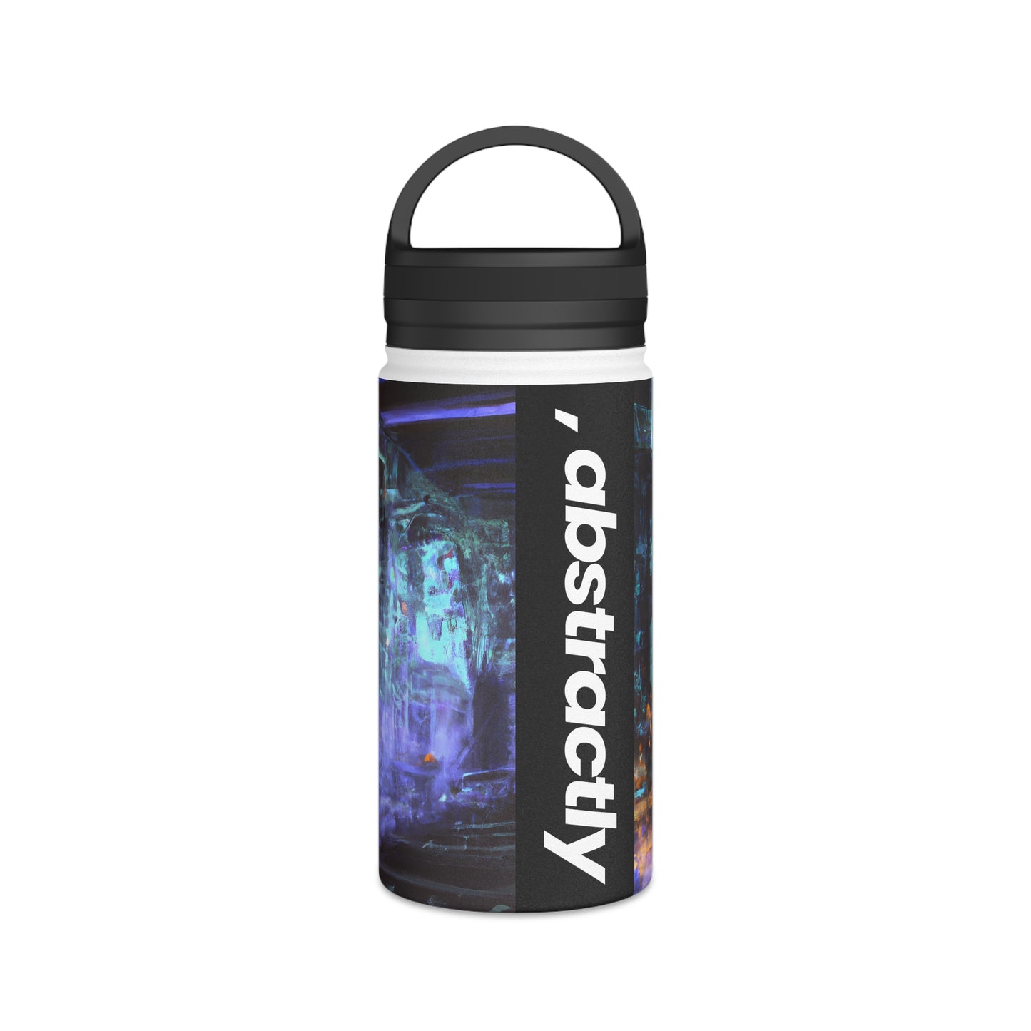 Crescent Capital - Capital, Abstractly - Stainless Steel Water Bottle