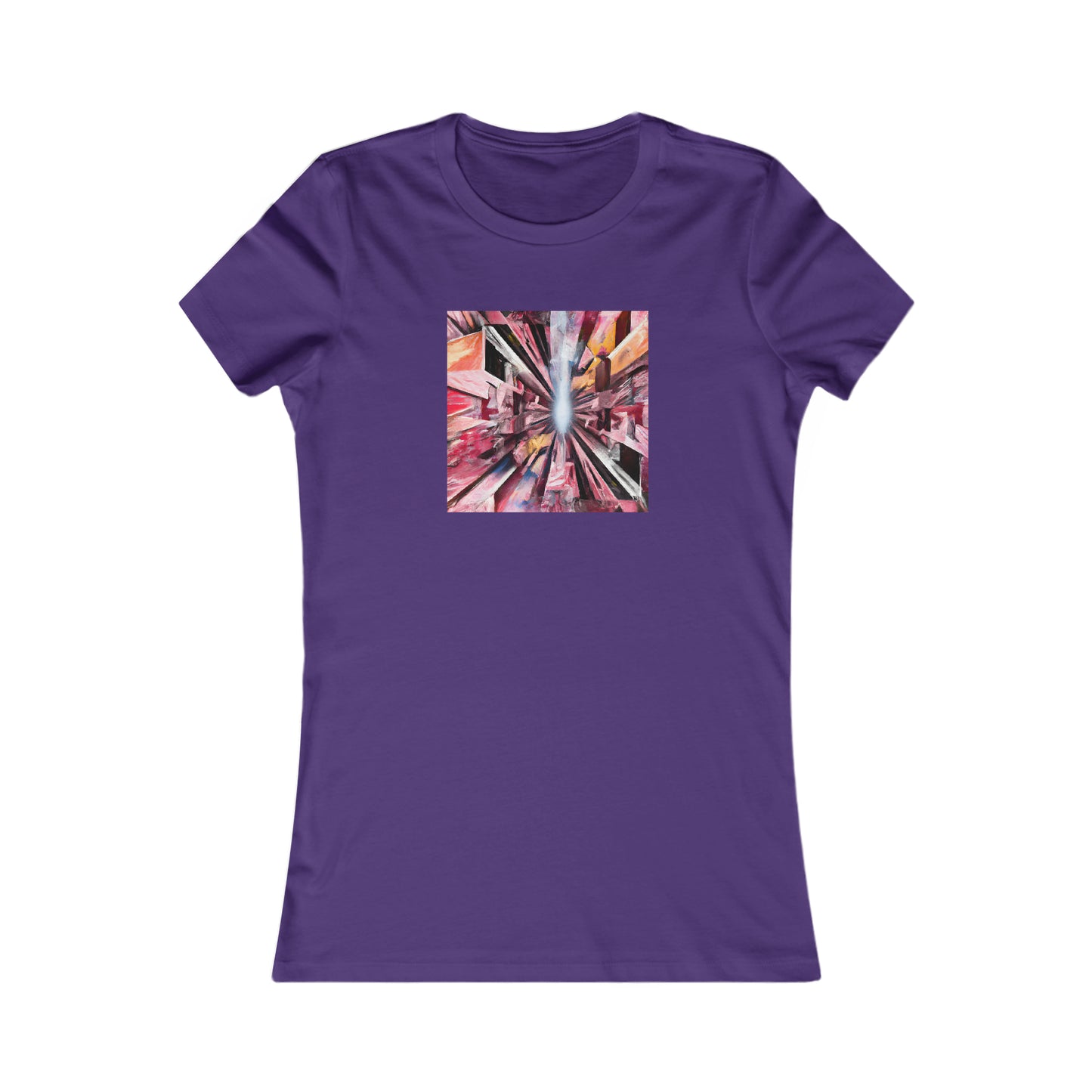 Imogen Hartley - Applied Force, Abstractly - Ladies' Cut Tee