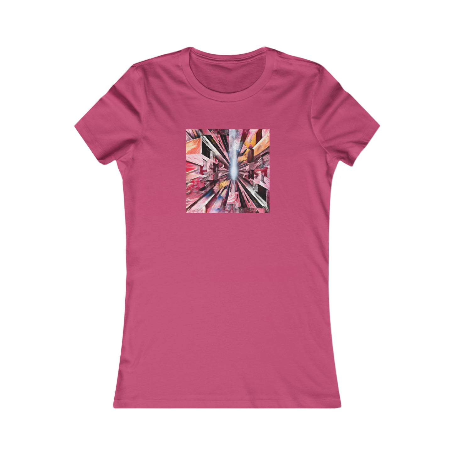 Imogen Hartley - Applied Force, Abstractly - Ladies' Cut Tee