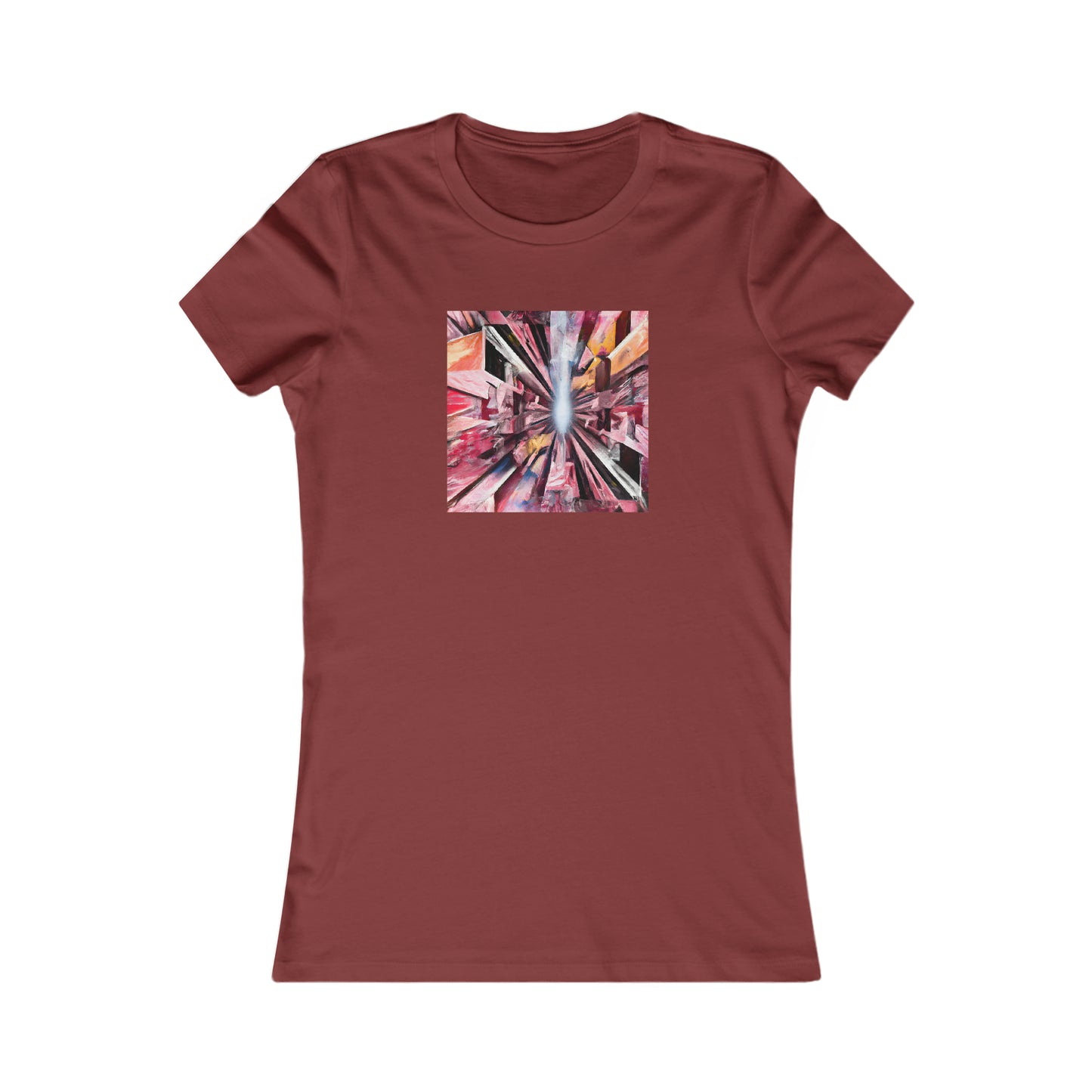 Imogen Hartley - Applied Force, Abstractly - Ladies' Cut Tee