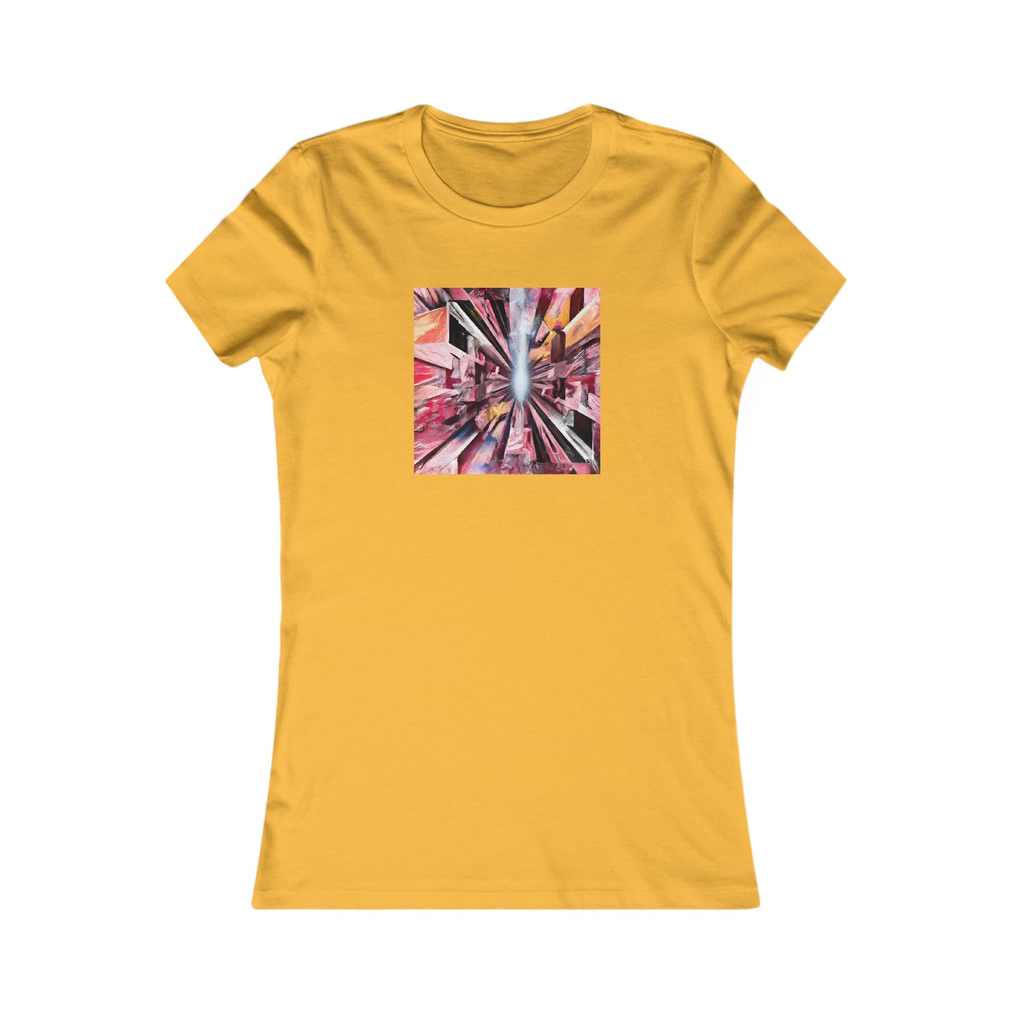 Imogen Hartley - Applied Force, Abstractly - Ladies' Cut Tee