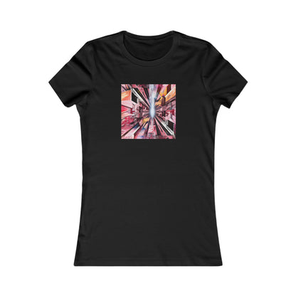 Imogen Hartley - Applied Force, Abstractly - Ladies' Cut Tee