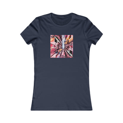 Imogen Hartley - Applied Force, Abstractly - Ladies' Cut Tee