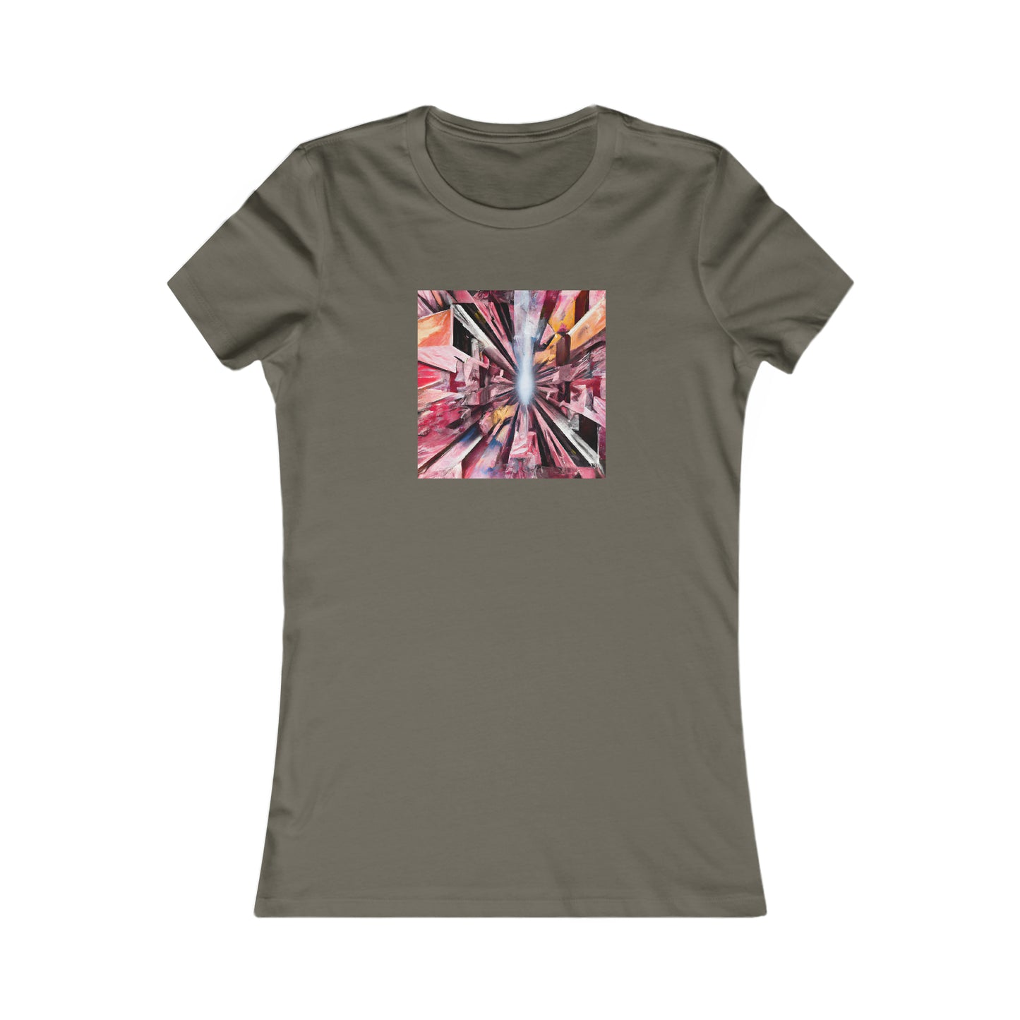 Imogen Hartley - Applied Force, Abstractly - Ladies' Cut Tee