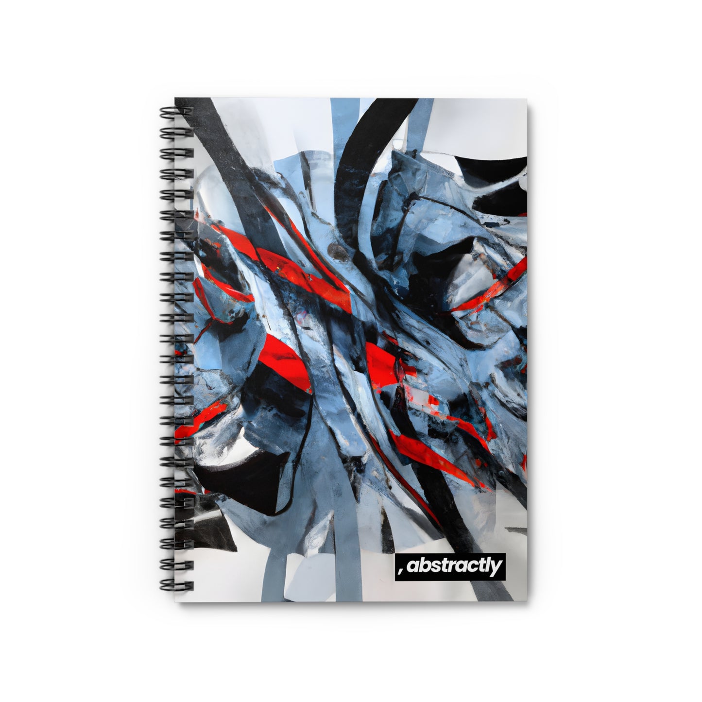 Elizabeth Rutherford - Applied Force, Abstractly - Spiral Notebook