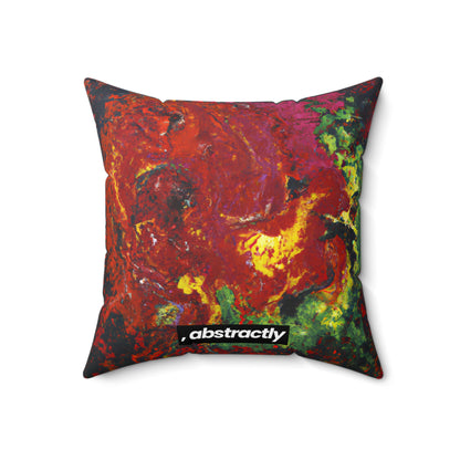 Johannsonite Crystal - Chemistry, Abstractly - Faux Suede Throw Pillow