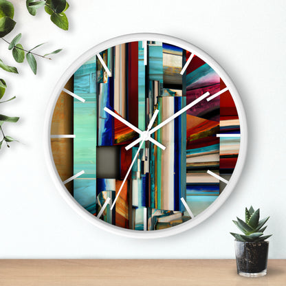 Alexandra Bouchard - Applied Force, Abstractly - Wall Clock