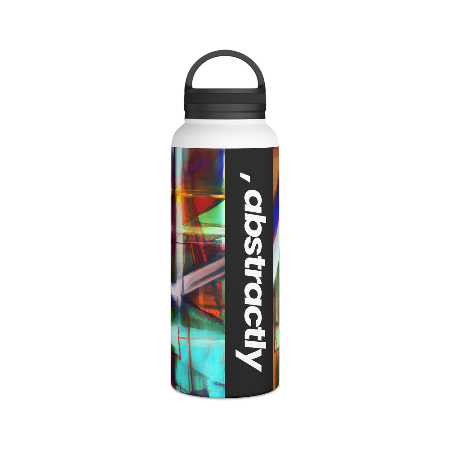 Leonard Kleinberg - Electric Force, Abstractly - Stainless Steel Water Bottle