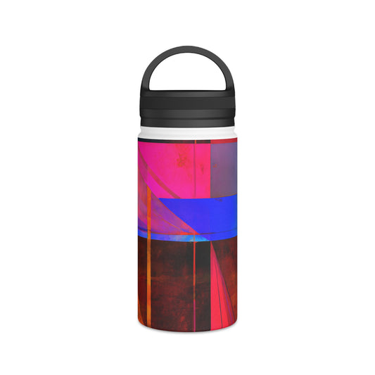 Marion Friesner - Strong Force, Abstractly - Stainless Steel Water Bottle