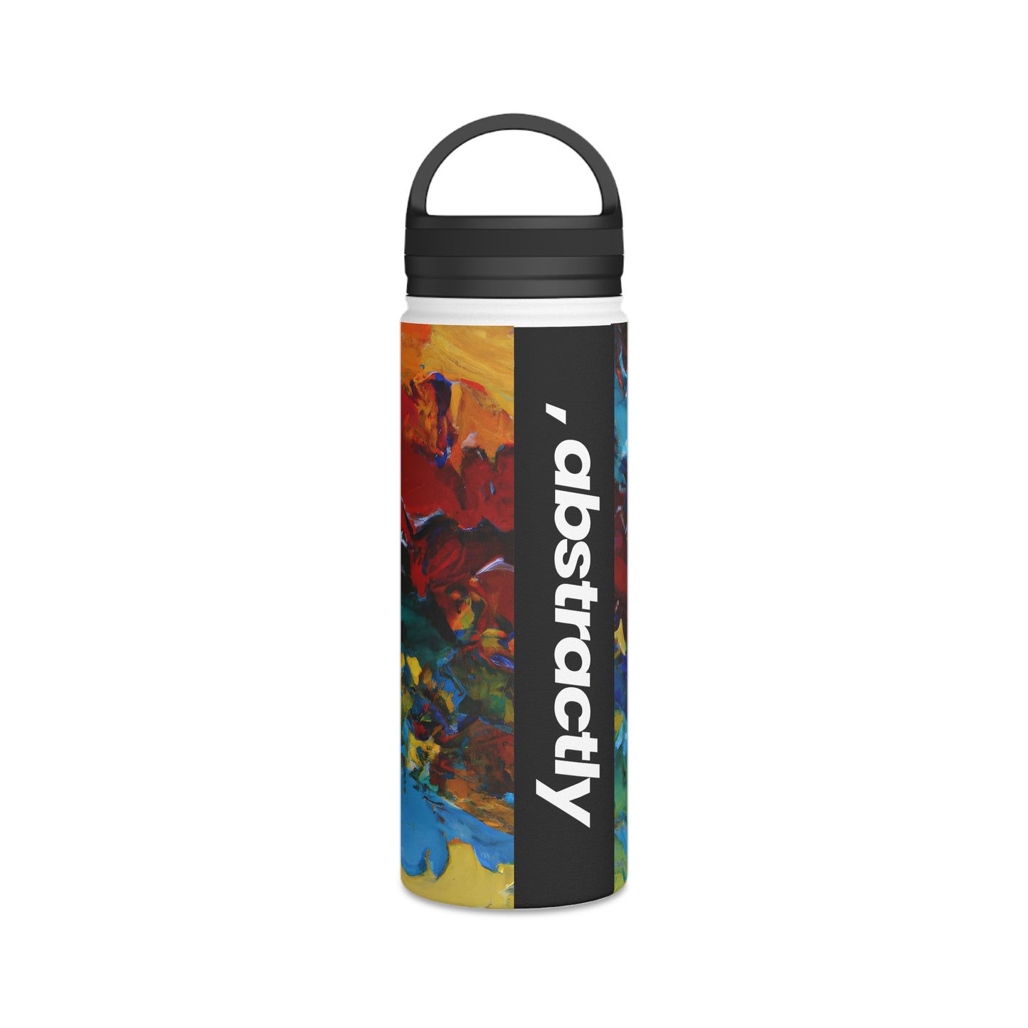 Polarisite Crystals - Chemistry, Abstractly - Stainless Steel Water Bottle