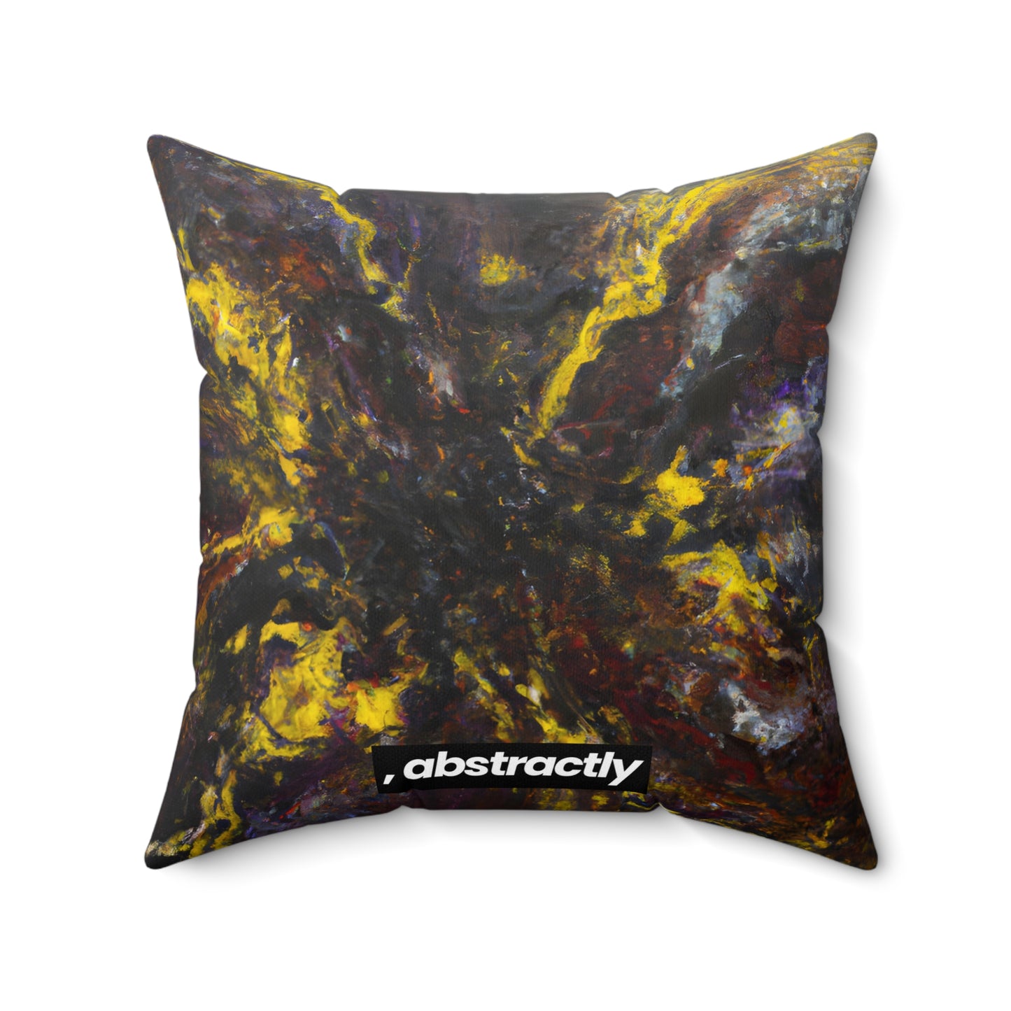 Lebeau Plasmaite - Chemistry, Abstractly - Faux Suede Throw Pillow