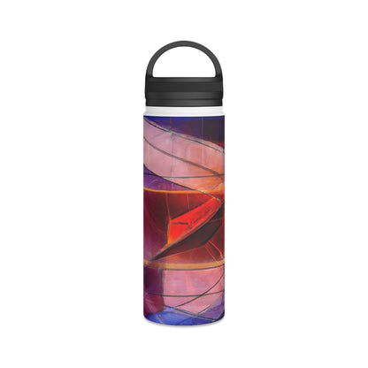 Margaret Hollis - Strong Force, Abstractly - Stainless Steel Water Bottle