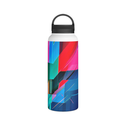 Helen Kaplan - Air Resistance Force, Abstractly - Stainless Steel Water Bottle