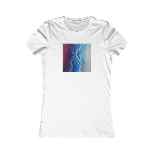 Cerulean Acidum - Chemistry, Abstractly - Ladies' Cut Tee