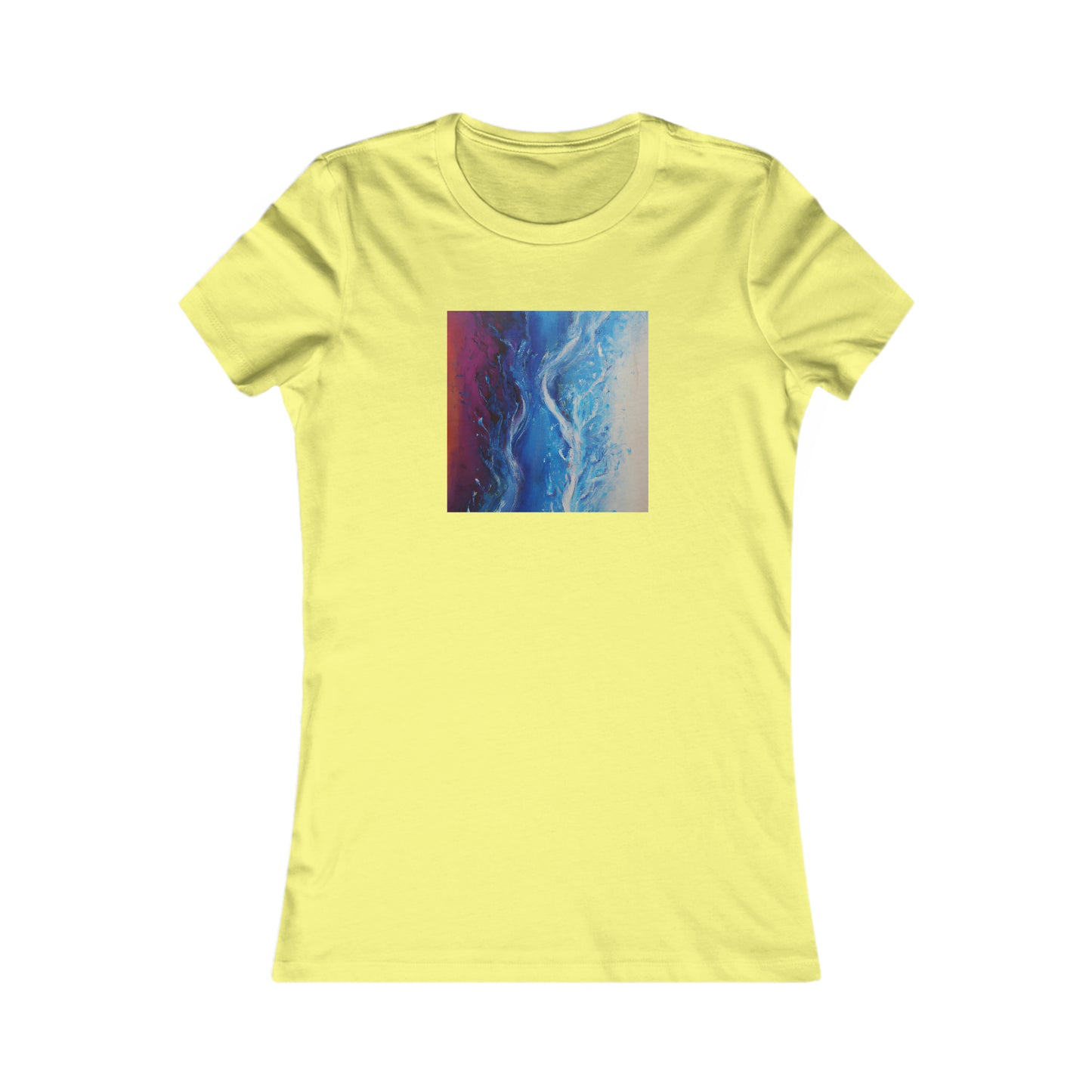 Cerulean Acidum - Chemistry, Abstractly - Ladies' Cut Tee