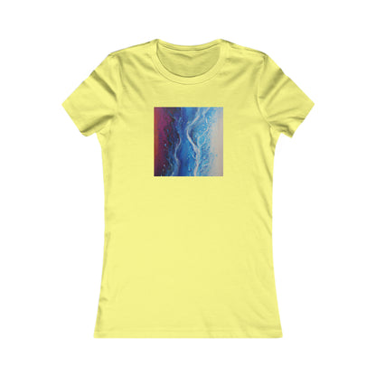 Cerulean Acidum - Chemistry, Abstractly - Ladies' Cut Tee