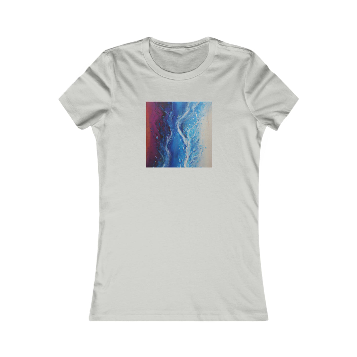 Cerulean Acidum - Chemistry, Abstractly - Ladies' Cut Tee